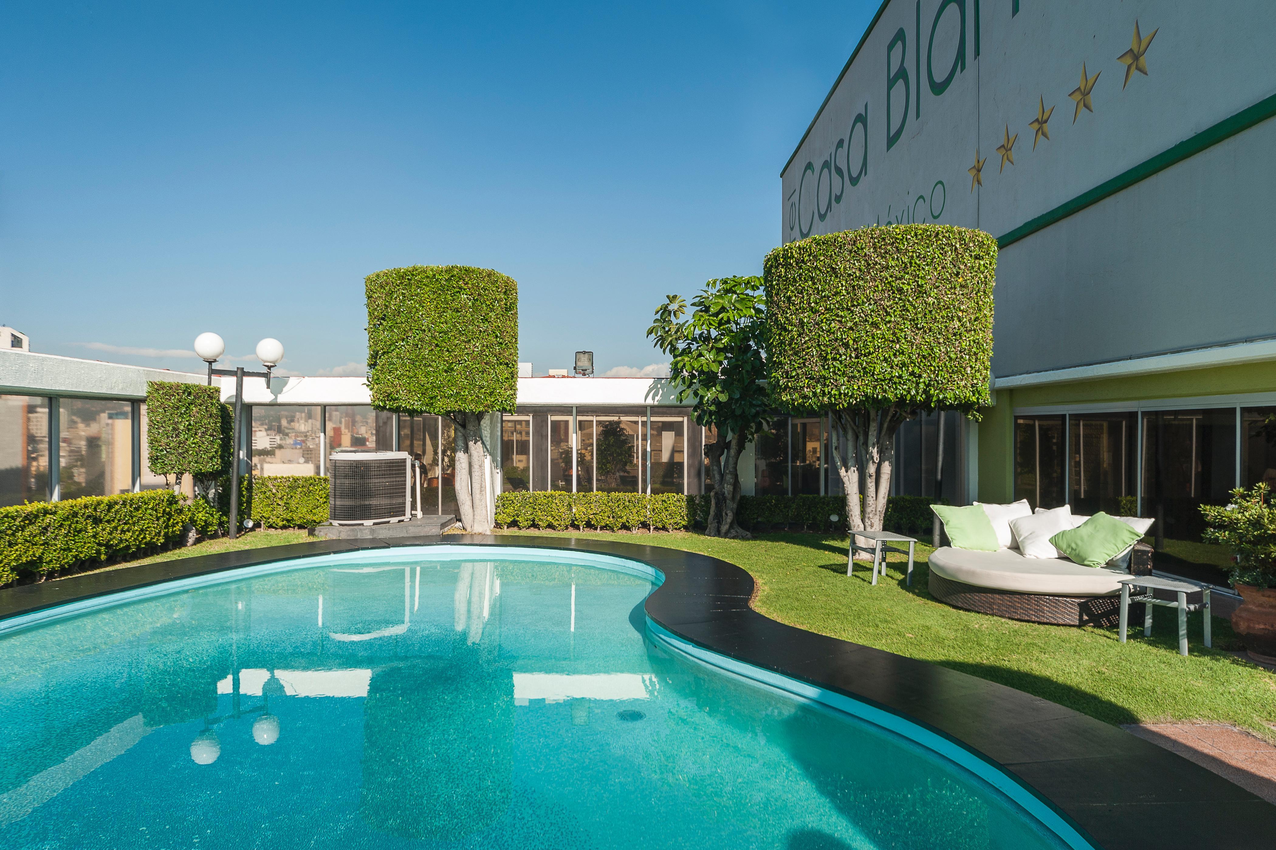 Hotel Casa Blanca Mexico-stad Buitenkant foto